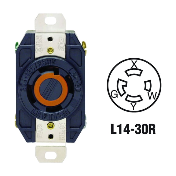 Leviton 30A Locking Outlet Receptacle