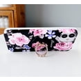 thumbnail image 4 of Compatible with iPhone 11 Case,Floral Case Cute Clear for Men Women Girls with 360 Degree Rotating Ring Kickstand Soft TPU Shockproof Cover Designed for iPhone 11 6.1 Inch Black Rose Flower, 4 of 17