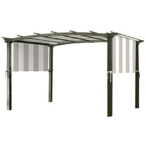 Garden Winds Outdoor Patio Replacement Canopy Top for 10 x 12 Pergola ...