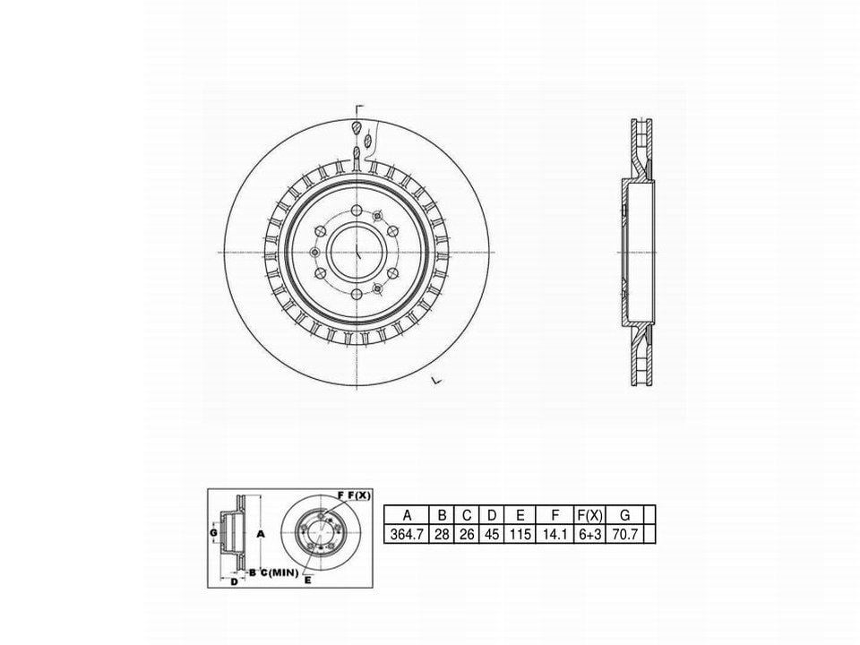 Winstop Brake Kits, Rear WSK635, Cadillac CTS 2007-2004