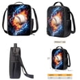 thumbnail image 6 of Binienty Baseball Bookbag For Boys 12-14 Middle School Girls Backpack with Lunch Box and Pencil Case Set of 3 4th Grade Students School Bookbag with Zipper Around, 6 of 7