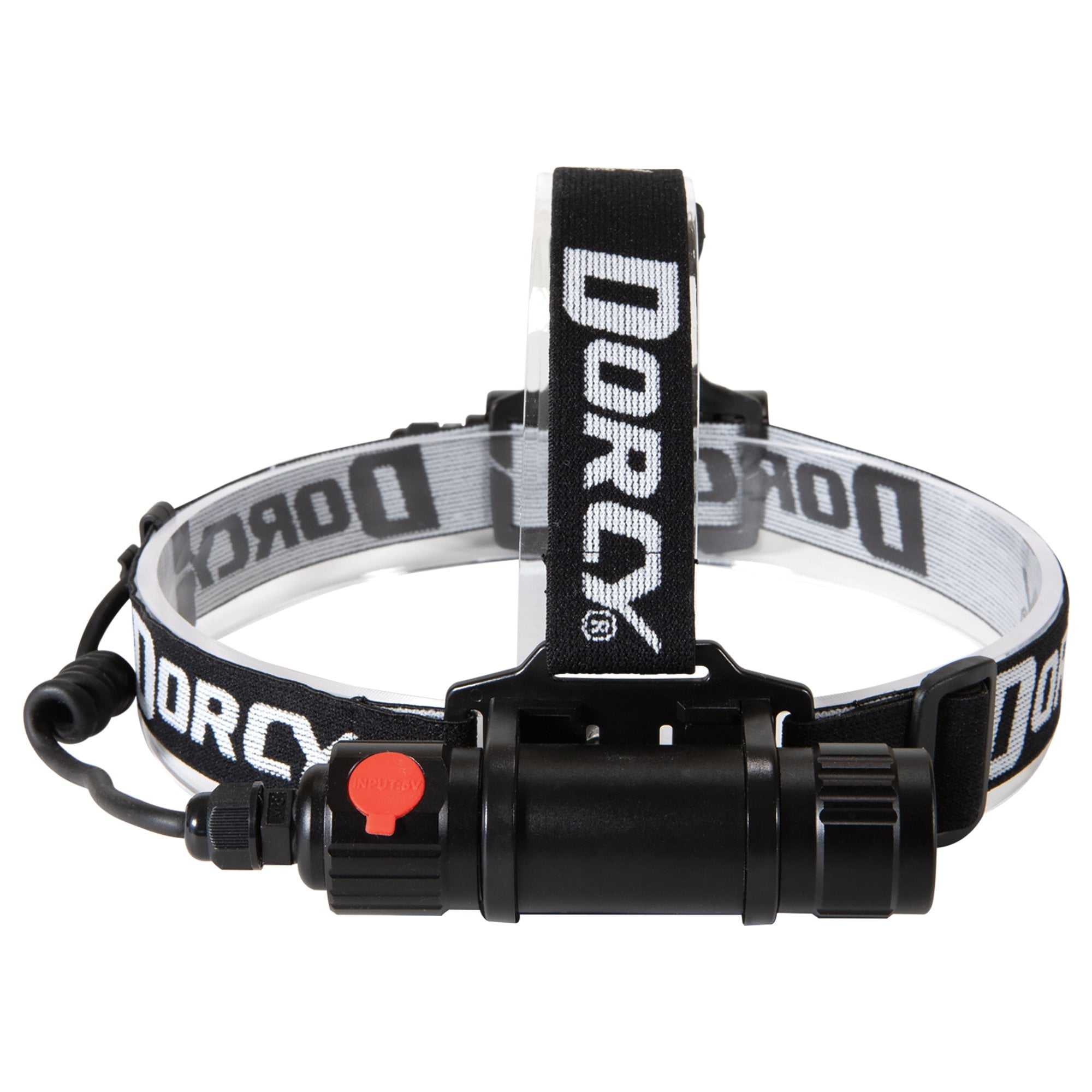 Dorcy 41-2121 1,000-Lumen Pro Water-Resistant Aluminum LED Rechargeable Headlamp