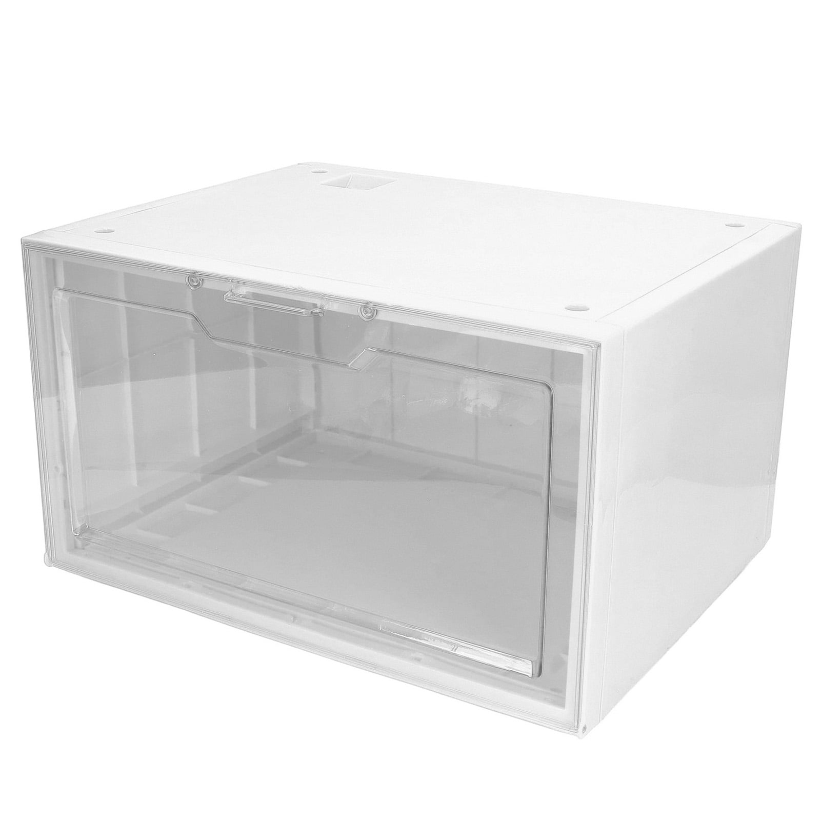 Shoe Display Case, Strong Bearing Capacity Stackable Plastic Shoe Box