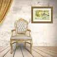 thumbnail image 3 of Moore, Regina 18x13 Gold Ornate Wood Framed with Double Matting Museum Art Print Titled - Barn Vista II, 3 of 4