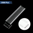 thumbnail image 2 of Uxcell Standard Tagging Fastener 24x8mm Price Tag 20mm 2500pcs Clear, 2 of 6