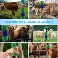 thumbnail image 4 of Livestock Scratching Brush Kit - Dual Color  Grooming Tool for Cows Goats Sheep Pigs with Mounting Screws, 4 of 6