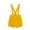 Yellow, variant on Miluxas Girls Boys Bib Shortalls Overalls Teen Adjustable Strap Sleeveless Jumpsuits Baggy Straight Wide Leg Shorts Overall Yellow 14 Years