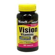Mason Natural Vision Vitamins With Lutein Antioxidant Tablets - 60 Ea, 3 Pack