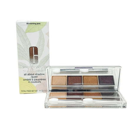 CLINIQUE ALL ABOUT 0.11 SHADOW QUAD #03 MORNING JAVA