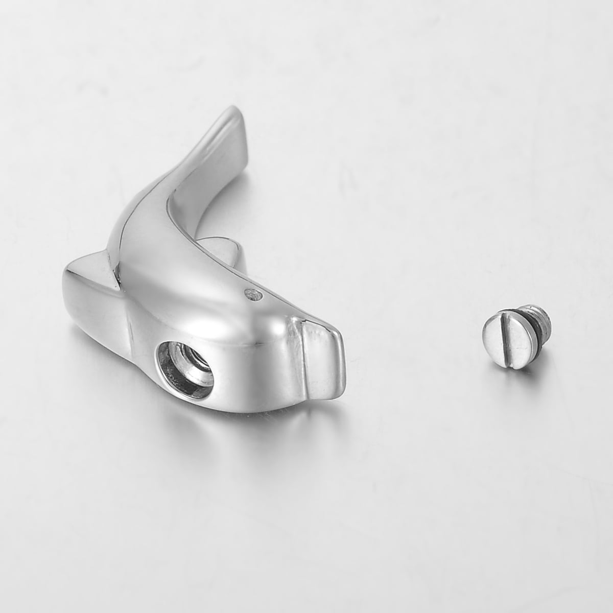 Jumping Dolphin Cremation Urn Necklace for Ashes Keepsake Urn Memorial Jewerly Cremation Jewelry With Free Gift Box
