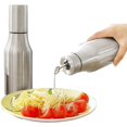 thumbnail image 1 of yellow Botella de aceite Dispensador de aceite y vinagre de acero inoxidable Contenedor de aceite de 750 ml Botella de aceite a prueba de fugas Botella dispensadora de ingrediente, 1 of 4