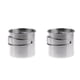 thumbnail image 1 of 2 piezas de 500 ml shamjiam Taza de acero inoxidable para senderismo camping, 1 of 9