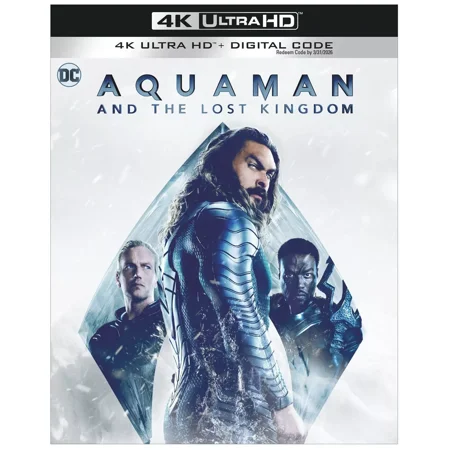Aquaman and the Lost Kingdom 4K UHD Jason Momoa NEW