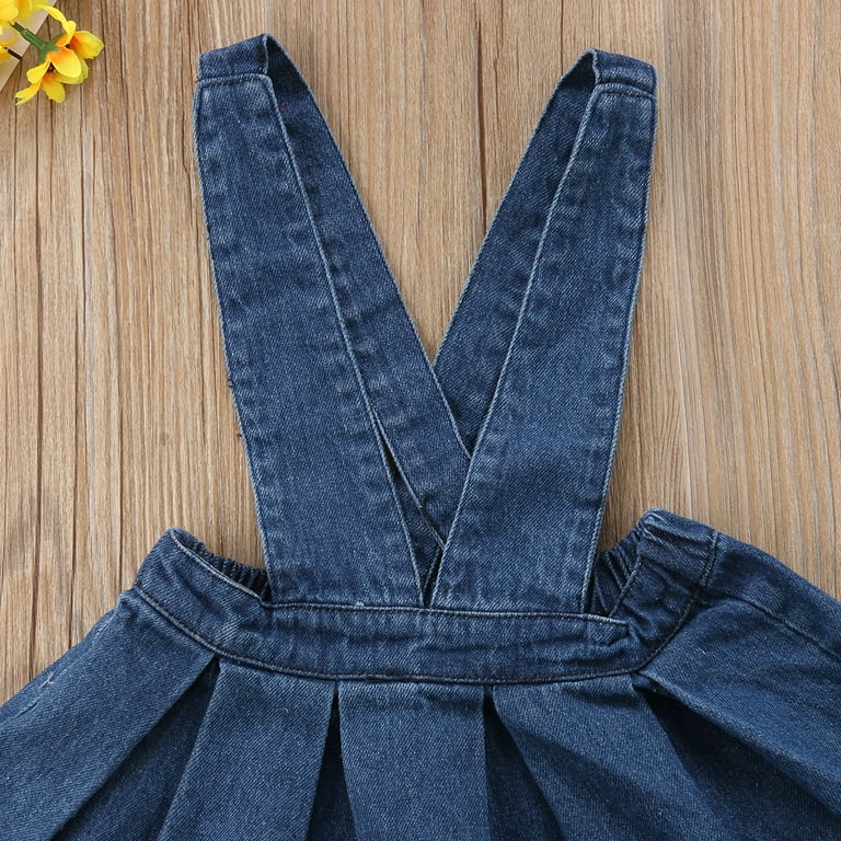 Bagilaanoe Infant Jean Little Outfit Clothes: Toddler Baby Girl