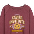 thumbnail image 3 of Marvel X-Men - Property Of Xavier Institute - Women's French Terry Pullover Sweatshirt, 3 of 5