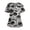 02-Black, variant on Halloween Plus Size Scrub Tops for Women Stretch Fashion Nurse Shirts Cute Printed Scrubs Tops 02-Black-4XL