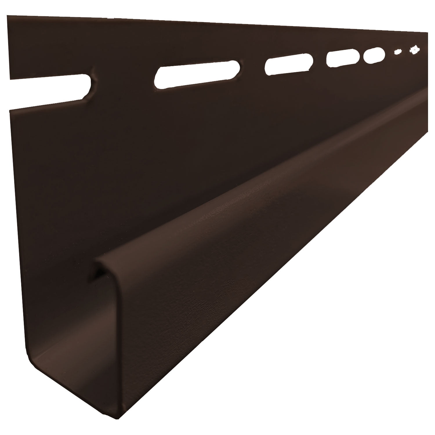 Polaris 1/2 Inch Vinyl J Channel 6 ft 3 (Soffit Use Only) (Carton of 20)