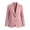 Pink, variant on cocolona Blazers for Women Business Casual Lapel Open Front Long Sleeve Button Suit Jacket Work Office Blazer with Pockets
