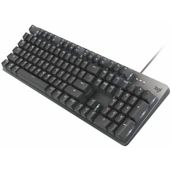 K845 Mechanical Illuminated Keyboard, Switches, Strong Adjustable Tilt Legs, Full Size, Aluminum Top Case, 104 Keys, USB Corded, Windows (TTC Brown Switches)