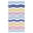 Multicolor, variant on Way To Celebrate Disposable Paper Napkins, Multicolor Wavy Stripes, 4.3 in x 7.8 in, 16 Count