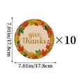 thumbnail image 2 of Tunhigl Thanksgiving Disposable Party Tableware Set of 10 - Festive Paper Cups, Plates, and Cutlery for Holiday Decorations and Banquets, 2 of 6