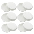 thumbnail image 6 of IBASETOY 50Pcs White Disposable Cup Lids Paper Covers for Drinks Made of Durable Paper for Everyday Use, 6 of 7
