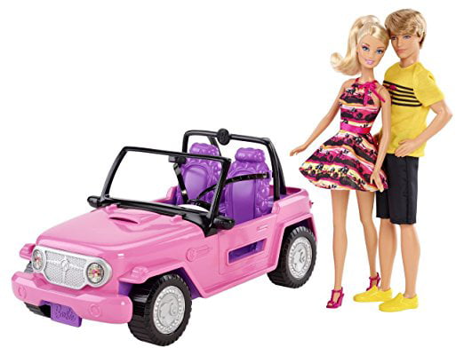 barbie beach cruiser and ken doll