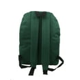 thumbnail image 4 of K-Cliffs Classic School 16" Backpack, Unisex, all Ages in Color Green, 4 of 4