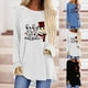 thumbnail image 5 of Camisas Navideñas Para Mujer, Camisetas de Manga Larga Con Estampado de Estilo Étnico, Sudadera Informal de Invierno Y Otoño, Jersey Acogedor, Blusa Odeerbi ODB206559, 5 of 6