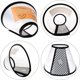 thumbnail image 3 of Piezas Collar de cono de gato ajustable Collar de protección de mascotas de plástico para perros y gatos pequeños y medianos JFHHH pequeña, 3 of 5