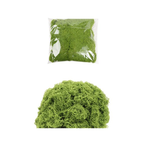 Bwiyojiz Home Decor Simulated Moss Biomimetic Micros Landscapes Layout Decoration Bonsai Potted Plants Paving Creation, Gifts for Family, Green