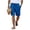 Royal Blue, variant on Zimjoy Mens Linen Shorts Casual Drawstring Elastic Waist Summer Shorts with Pockets Baggy Wide Leg Beach Vacation Khaki L