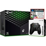 Microsoft Xbox Series X 1TB Console with Extra Wireless Controller and MightySkins Voucher - Carbon Black