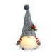 thumbnail image 1 of Muñeco gnomo con luz LED yuxing Decoración navideña color gris, 1 of 5