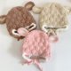 thumbnail image 5 of Gorro de bebé con orejas de peluche, bonito y súper bonito, para otoño e invierno, gorro de bebé para hombre y mujer, gorro de protección auditiva para invierno, 5 of 6