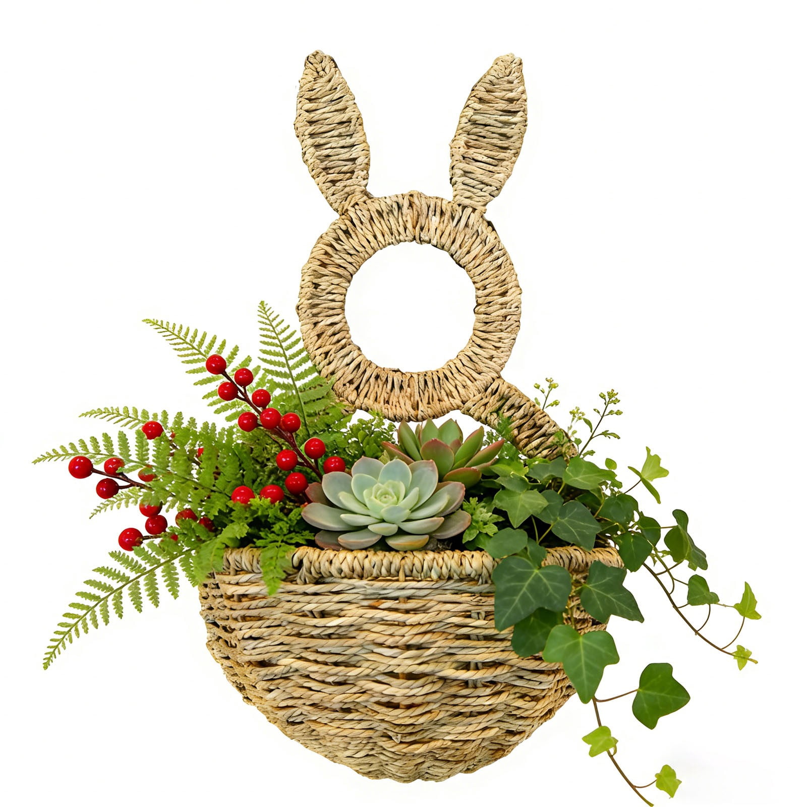 Clearance! YZEGDCH Easter Basket Easter Bunny Bags Easter Decorations for Easter Egg Hunts Decorations Candy Gifts Storage