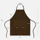 thumbnail image 2 of Delantal ajustable de 2 piezas, delantal de cocina, delantal de cocina, 2 of 5