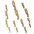 thumbnail image 1 of Hair Comb with Heart Wood Mini Charms Shapes DIY Craft Jewelry - With Hole - 30mm (6pcs), 1 of 7