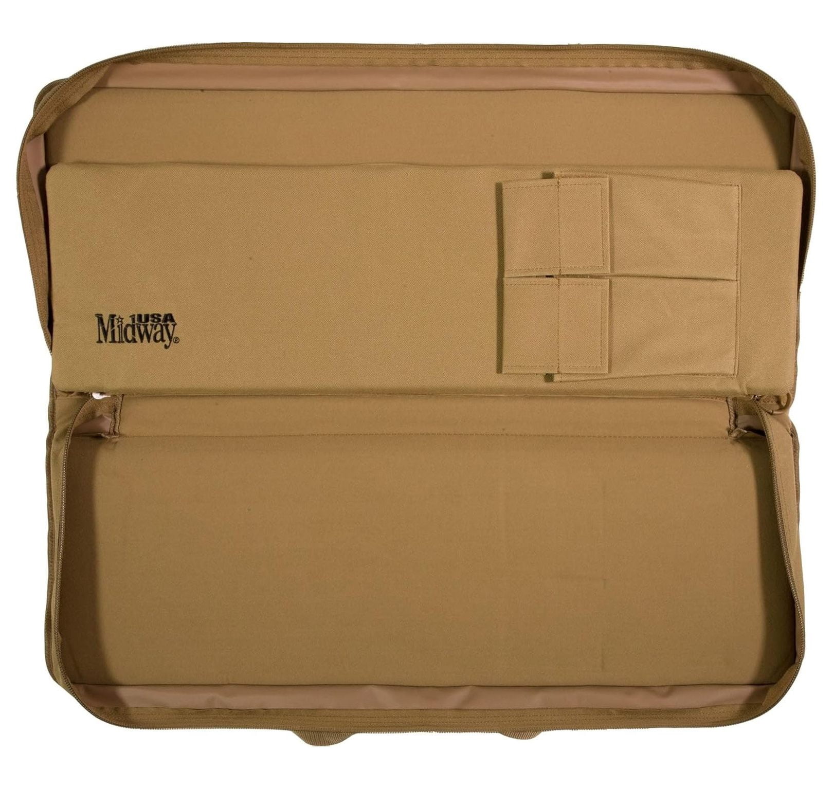 Rifle Case 22 Inch Discreet Black - Heavy Duty 400D Polyester - Gun Case for Transport & Storage - Includes 2 Magazine Pouches - Rifle Bag