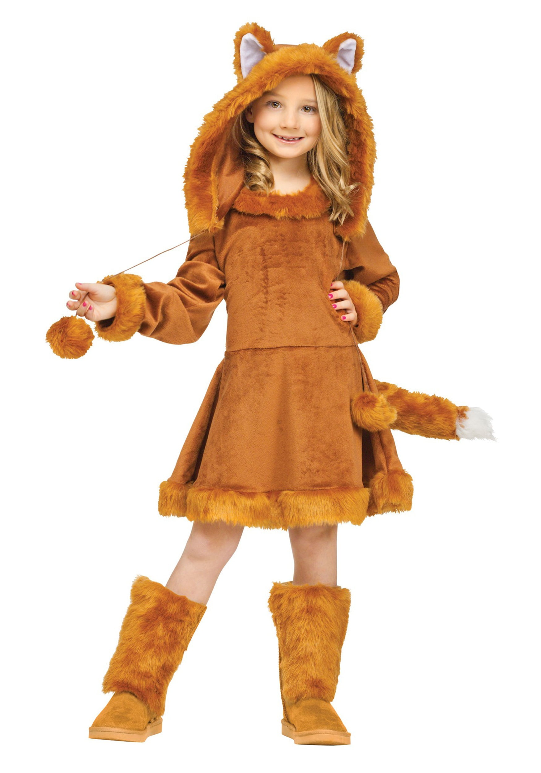 Sweet Girls Fox Costume - Walmart.com 