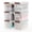 17qt - 6 pack, variant on 32 Qt Plastic Clear Storage Bin With Durable Lids And Latching Buckle  6-pack Tote Organizing Box Stackable Nestable