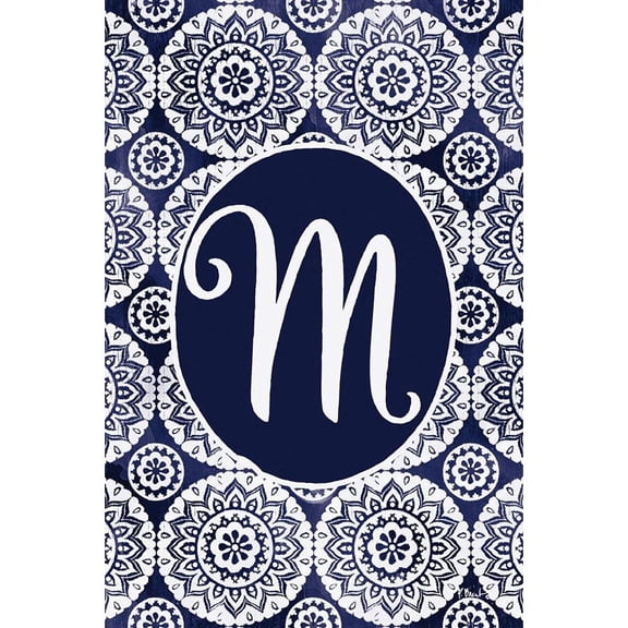 Custom Decor Garden Flag - Indigo Boho M