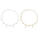 thumbnail image 1 of 2 uds cadena para la cintura cadena para el vientre cadena para el estómago accesorios de joyería para el cuerpo para mujeres y niñas, oro + plata, 68 + 25cm, 1 of 5