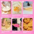 thumbnail image 7 of 11 Pcs Kids Aprons for Girls Boys, Kids Cooking and Baking Sets, Chef Hat Apron Pretend Play Set for Toddlers Age 3-8, Pink, 7 of 7
