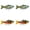 A+B, variant on 4pcs Lifelike Swimbait Fishing Lures Multi Jointed Slow Sinking Freshwater Saltwater Crankbaits for Bass Trout Crappie Walleye Pike Bluegill Salmon Fishing Kits 4Inch