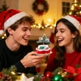 thumbnail image 4 of Funny Christmas Cake Socks for Men Women Teens Boys - Secret Santa Gifts Ideas Novelty Fun Crew Funky Cute Crazy Xmas Reindeer Snowman Christmas Tree Holiday Socks Funny Stocking Stuffers, 4 of 7