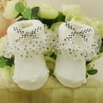thumbnail image 5 of Alvage Baby Toddlers Girls Cotton Princess Style Ruffles Lace Top Frilly Mesh Socks with Bowknot, 5 of 5