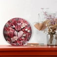 thumbnail image 2 of 10 Inch Valentine's Day Heart Wall Clock, Silent Non Ticking Battery Operated Round Clock for Kitchen Office School Home Decorative, 2 of 7