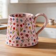 thumbnail image 3 of Large Capacity Aesthetic Ceramic Breakfast Mug, Cute Daily Coffee Milk Drinking Cup For Home Use, 3 of 5