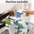 thumbnail image 5 of White Dinosaurs Random Words Bathroom Rugs Mat,Non Slip Microfiber Bathroom Rug,Rubber Backing,Soft Bathroom Mats for Bathroom Floor,Tub and Shower,20x32in(50x80cm), 5 of 5